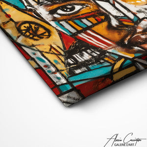 TABLEAU MOTIF AFRICAIN Alessio Cacciatore