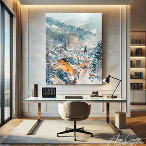 Tableau Scandinave Salon