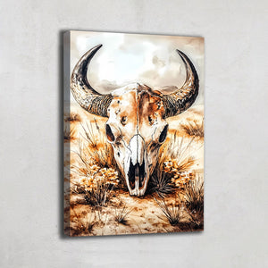 TABLEAU WESTERN BISON
