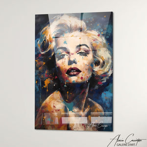 TABLEAU MARILYN MONROE COULEUR Alessio Cacciatore