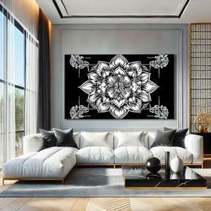 Mandala sur toile