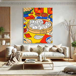 TABLEAU POUR CUISINE DESIGN Alessio Cacciatore
