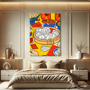 TABLEAU POUR CUISINE DESIGN Alessio Cacciatore