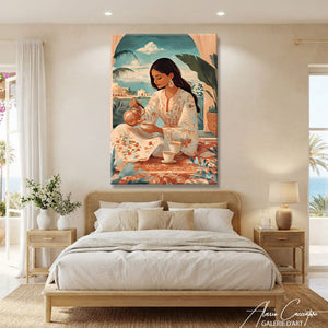 Toile Bohème Chambre