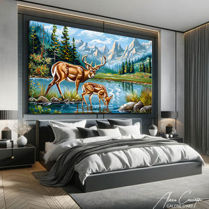 Tableau Acrylique Paysage