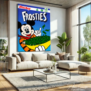 TABLEAU MICKEY COLORÉ