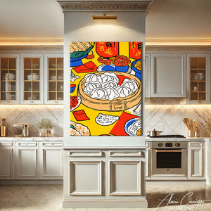 TABLEAU POUR CUISINE DESIGN Alessio Cacciatore