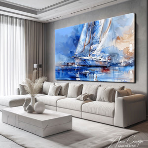 Tableau Voilier Contemporain