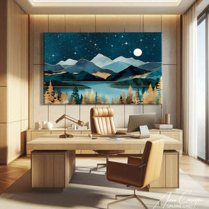 tableau lac