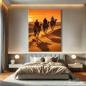 tableau chameaux