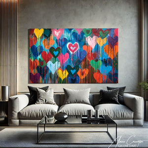 tableau graffiti peinture