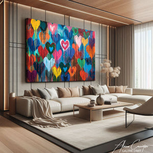 tableau peinture graffiti