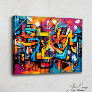 tableau graffiti art