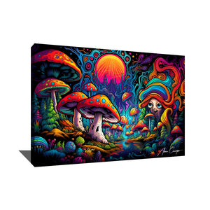 tableau psychédélique