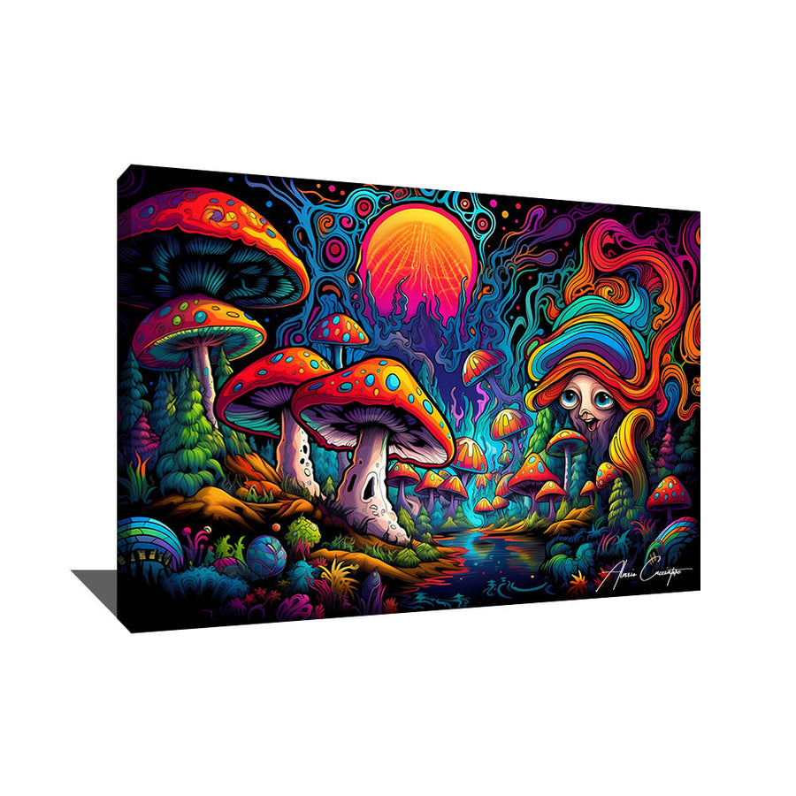 tableau psychédélique