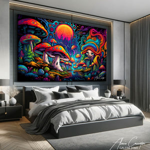 peinture art psychédélique