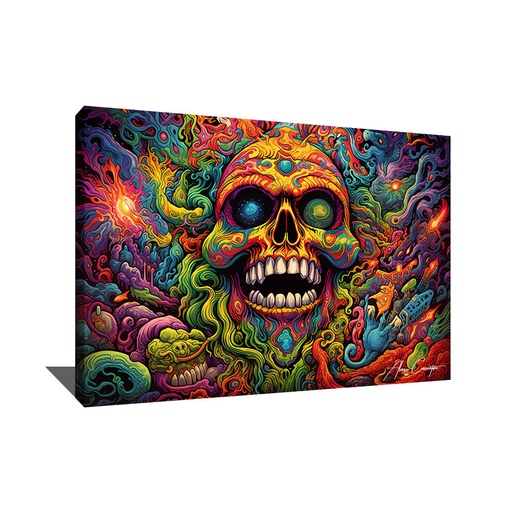 tableau psychédélique