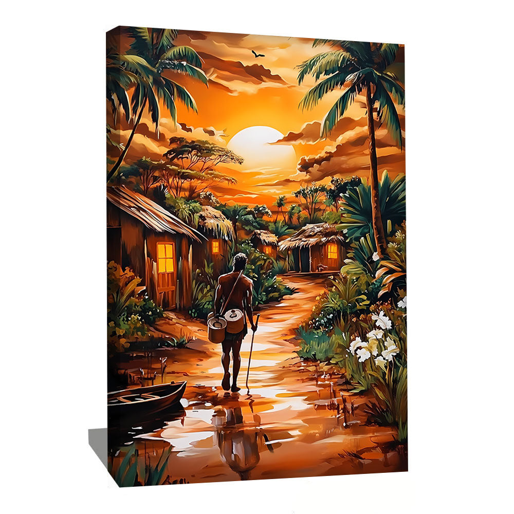 TABLEAU AFRICAINE MODERNE