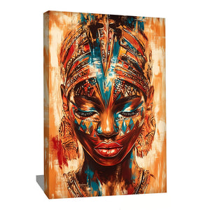 TABLEAU AFRICAINE MODERNE TRIBAL