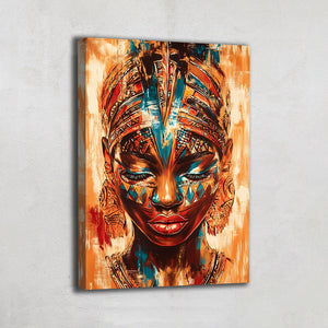 TABLEAU AFRICAINE MODERNE TRIBAL