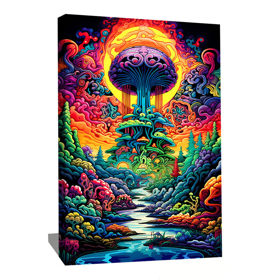 tableau psychédélique