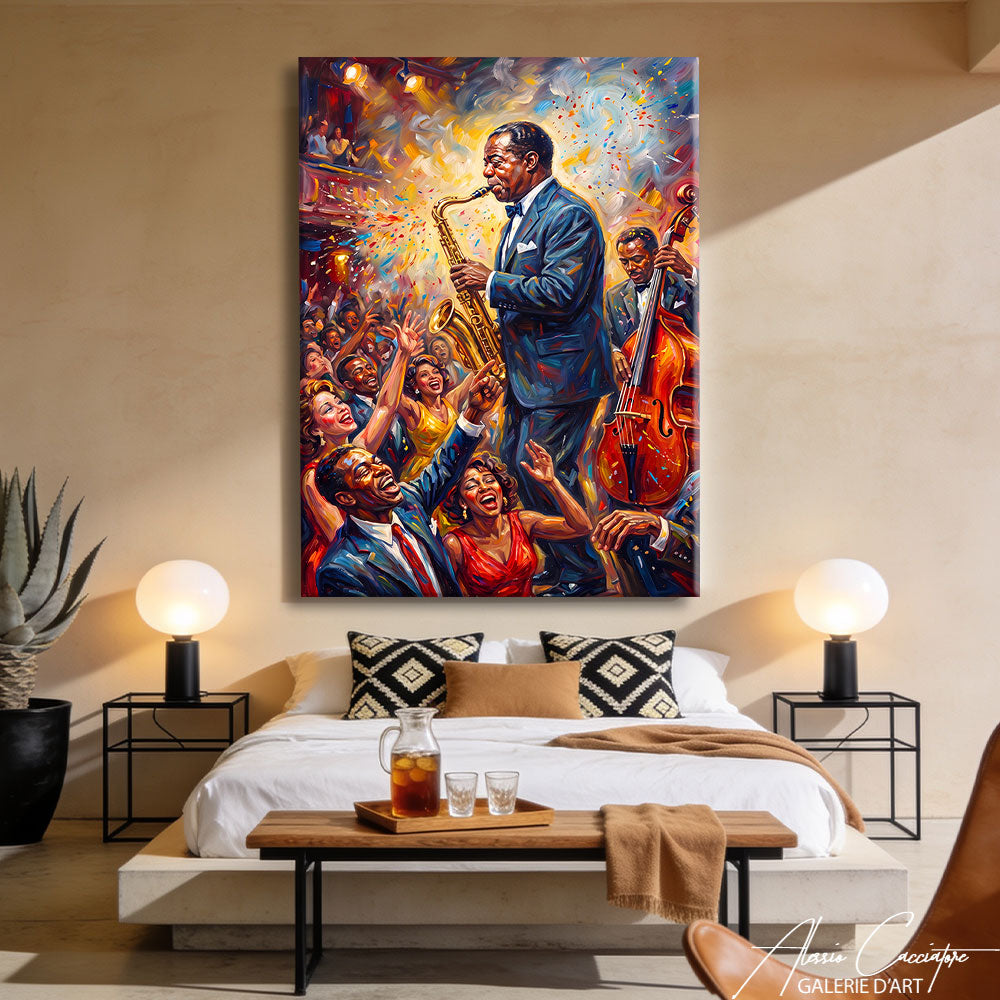 Affiche Musicien Jazz