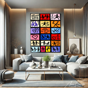 TABLEAU CHAMBRE DESIGN AlessioCacciatore