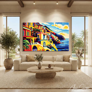 Peinture Forme Géométrique Couleur