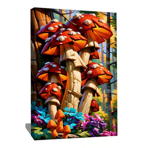 Peinture Champignon