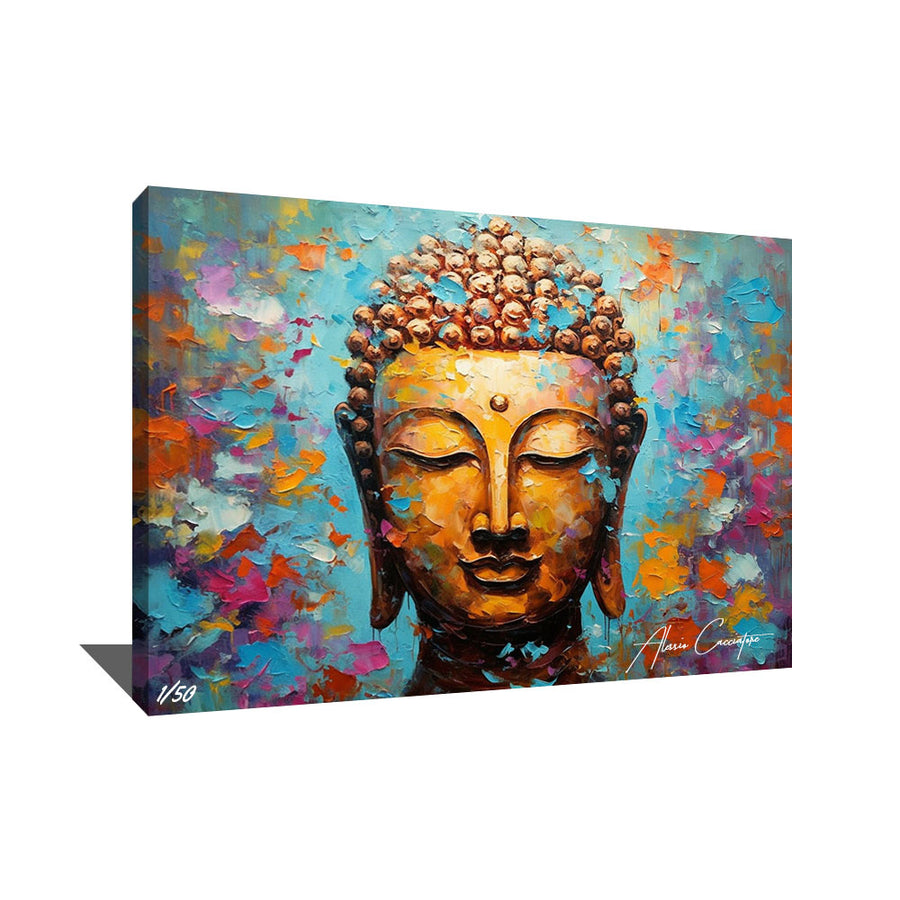 tableau bouddha