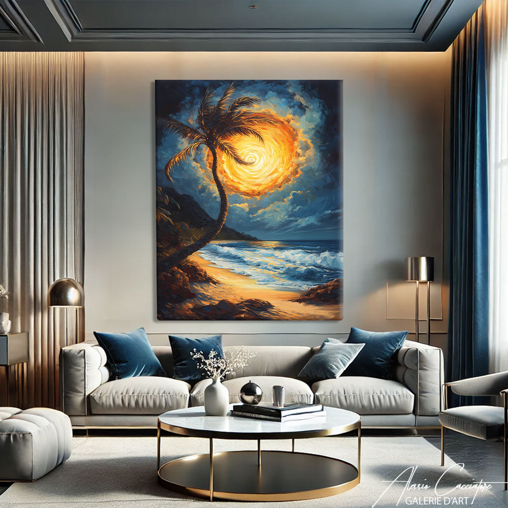 Tableau Mer Moderne