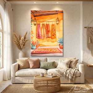 Toile Chambre Boheme