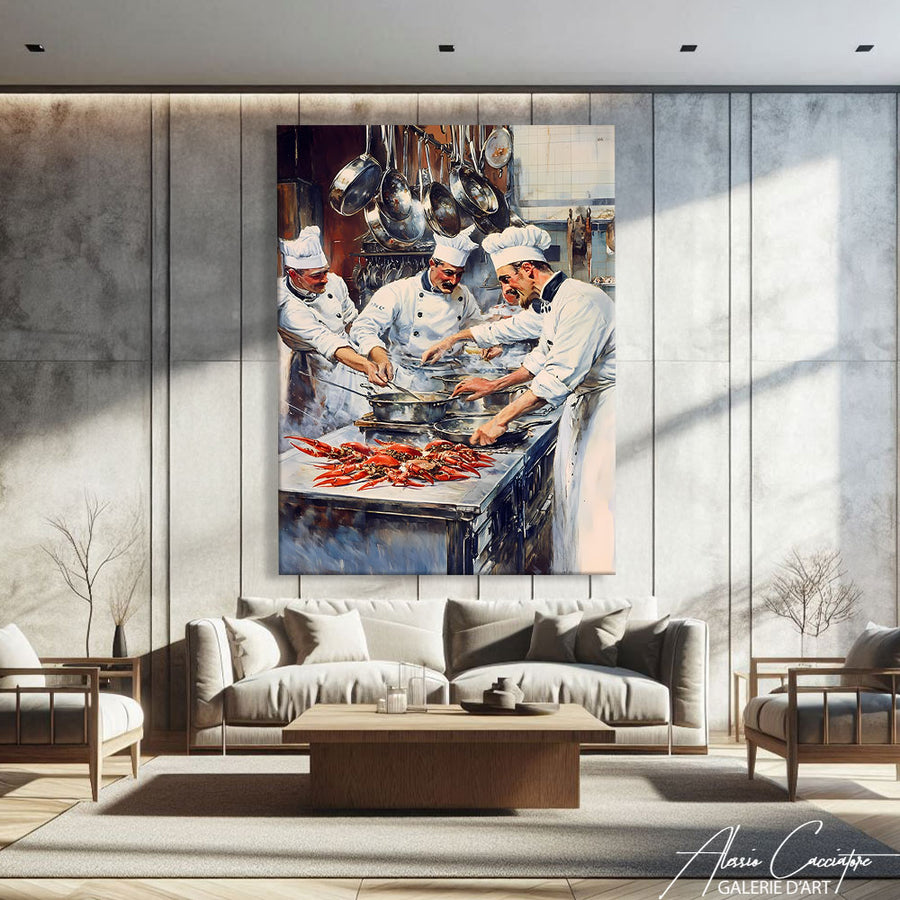 Tableau De Cuisine Vintage – mise en situation