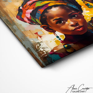 TABLEAU FEMME AFRICAINE Alessio Cacciatore