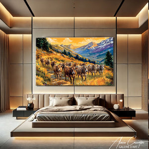 Toile Vaches