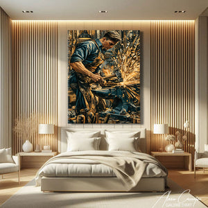 Toile Design Industriel