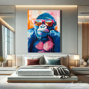 Tableau Gorille Moderne