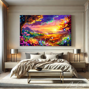 Tableau Paysage Montagne
