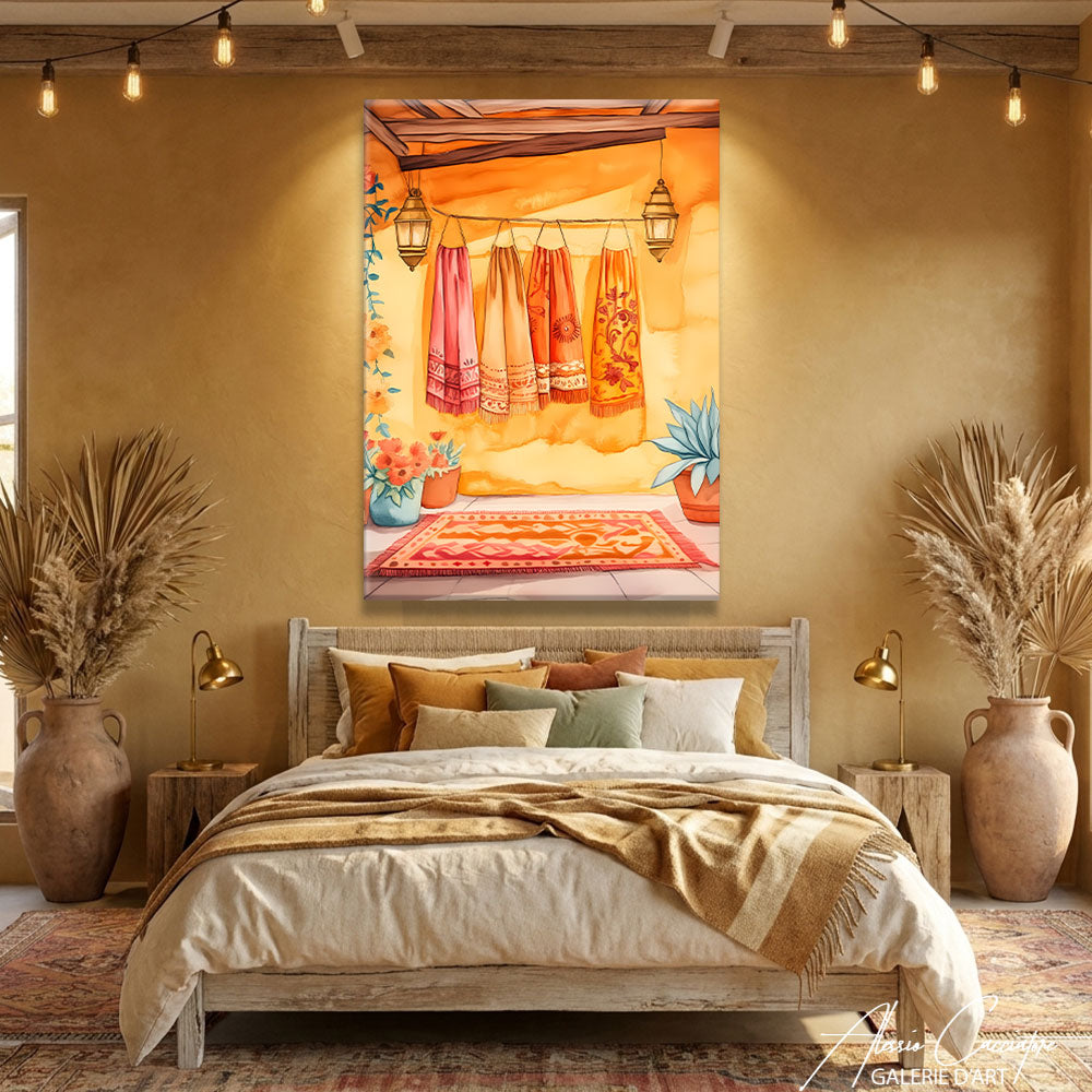 Tableau Chambre Boheme