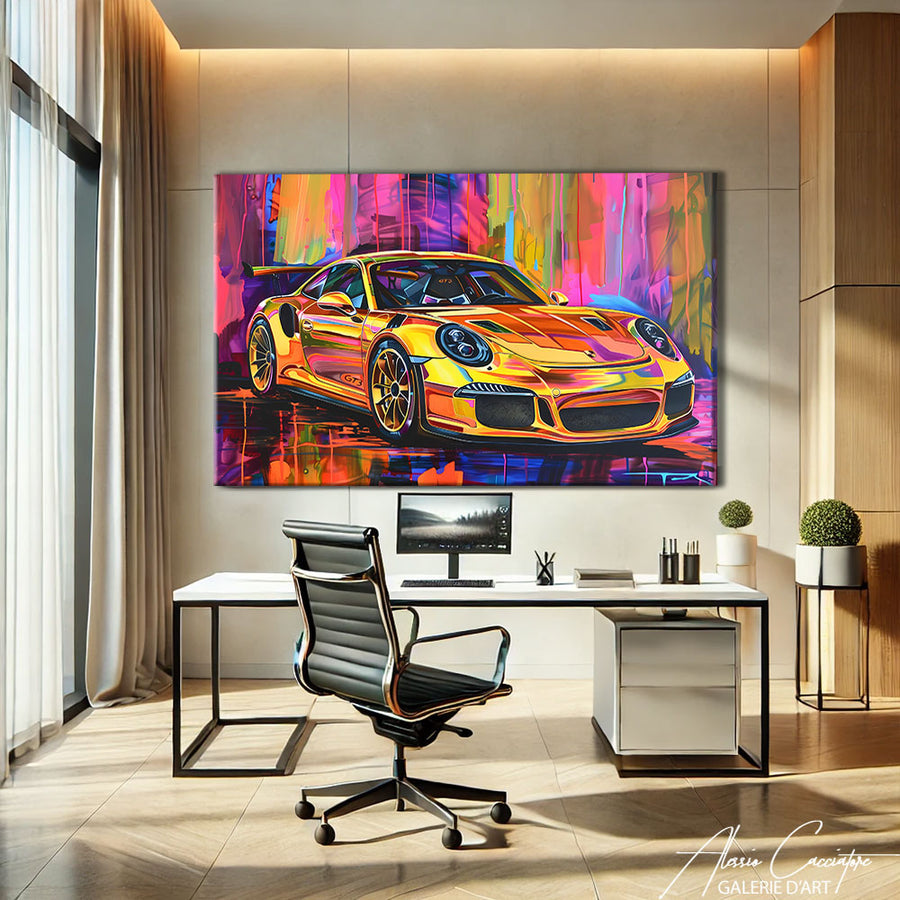 Tableau Porsche GT3 – mise en situation