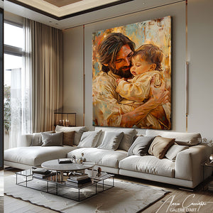 tableau peinture religieuse