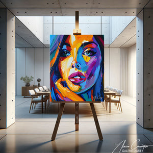 Tableau Femme Abstrait