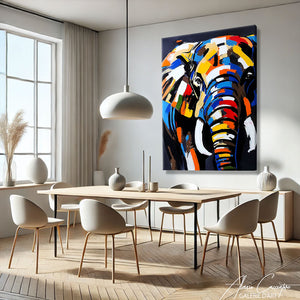 Tableau d'éléphant