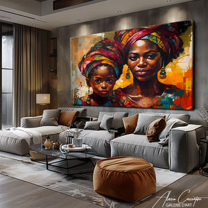 tableau africain decoration