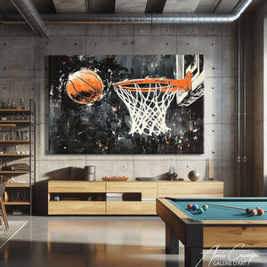 TABLEAU BASKET ABSTRAIT