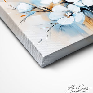 TABLEAU FLEURS BLANCHES Alessio Cacciatore