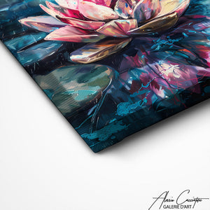 TABLEAU LOTUS ZEN Alessio Cacciatore