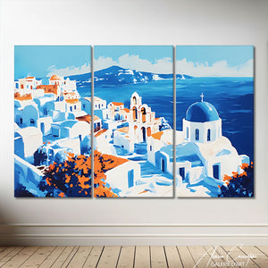 Tableau Triptyque Mural