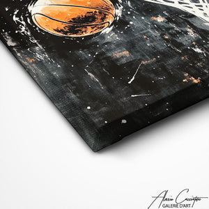 TABLEAU BASKET ABSTRAIT Alessio Cacciatore