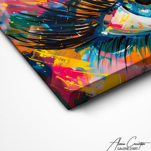 TABLEAU TRIPTYQUE OEIL Alessio Cacciatore